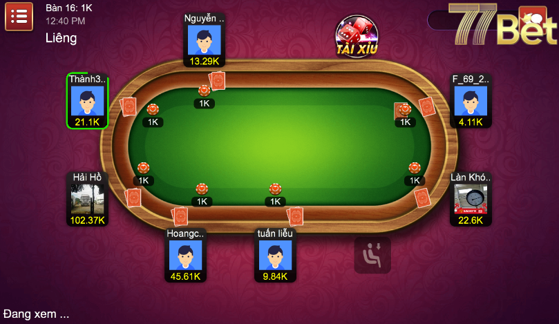 Tổng Quan Về Liêng 77bet